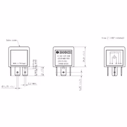 Relais BOSCH 0 332 015 008 - Vue supplémentaire 6