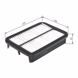 Filtre à air BOSCH 1 457 433 784 - Vue supplémentaire 7