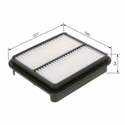 Filtre à air BOSCH 1 457 433 956 - Vue supplémentaire 7