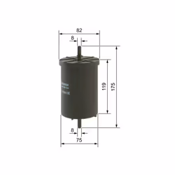 Filtre à carburant BOSCH 0 450 905 318 - Vue supplémentaire 8