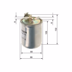 Filtre à carburant BOSCH 0 450 906 334 - Vue supplémentaire 7