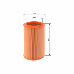 Filtre à air BOSCH 1 457 433 791 - Vue supplémentaire 8
