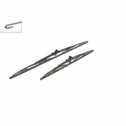 Balai d'essuie-glace BOSCH 3 397 001 803, Twin, 650+450mm, Avant, 2 pièce - Vue supplémentaire 4