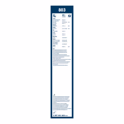 Balai d'essuie-glace BOSCH 3 397 001 803, Twin, 650+450mm, Avant, 2 pièce - Vue supplémentaire 6