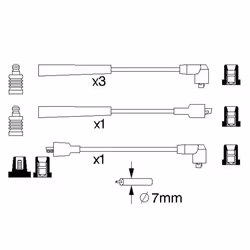 Faisceau d'allumage BOSCH 0 986 357 122 - Vue supplémentaire 6