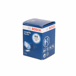 Ampoule halogène BOSCH H4 Longlife Daytime 12V, 60/55W, 1 pièce