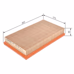 Filtre à air BOSCH 1 457 433 797 - Vue supplémentaire 7