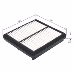 Filtre à air BOSCH 1 457 433 963 - Vue supplémentaire 6