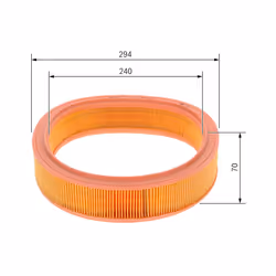 Filtre à air BOSCH 1 457 433 521 - Vue supplémentaire 8