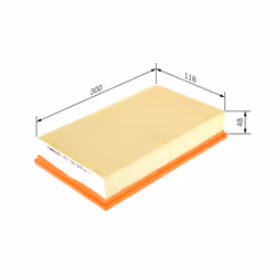 Filtre à air BOSCH 1 457 433 523 - Vue supplémentaire 7