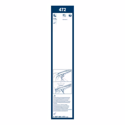 Balai d'essuie-glace BOSCH 3 397 001 472,, 425+380mm, Avant, 1 pièce - Vue supplémentaire 4