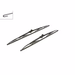 Balai d'essuie-glace BOSCH 3 397 001 543, Twin, 600+530mm, Avant, 2 pièce - Vue supplémentaire 4