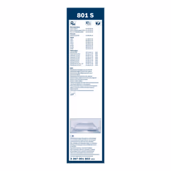 Balai d'essuie-glace BOSCH 3 397 001 802, Twin 802S, 600+530mm, Avant, 2 pièce - Vue supplémentaire 6