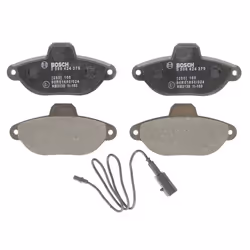 Jeu de plaquettes de frein BOSCH 0 986 424 379, avant