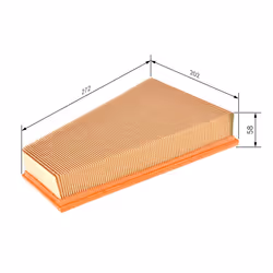Filtre à air BOSCH 1 457 433 555 - Vue supplémentaire 7