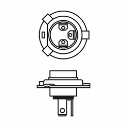 Ampoule halogène BOSCH H4 Plus 60% 12V, 60/55W, 1 pièce - Vue supplémentaire 8