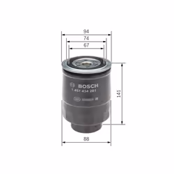 Filtre à carburant BOSCH 1 457 434 281 - Vue supplémentaire 7