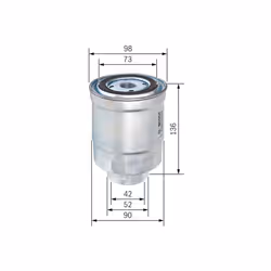 Filtre à carburant BOSCH 0 986 450 508 - Vue supplémentaire 7