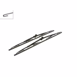 Balai d'essuie-glace BOSCH 3 397 118 203, Twin, 700+650mm, Avant, 2 pièce - Vue supplémentaire 4