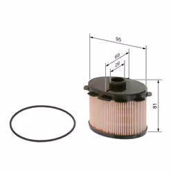 Filtre à carburant BOSCH 1 457 431 703 - Vue supplémentaire 6