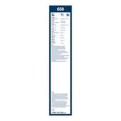 Balai d'essuie-glace BOSCH 3 397 118 320, Twin, 650mm, Avant, 2 pièce - Vue supplémentaire 6