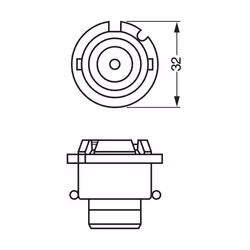 Ampoule xénon BOSCH D2R 35W, 1 pièce - Vue supplémentaire 9