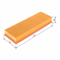 Filtre à air BOSCH 1 457 433 058 - Vue supplémentaire 7