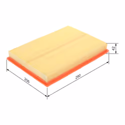 Filtre à air BOSCH 1 457 433 055 - Vue supplémentaire 7