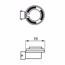Ampoule halogène BOSCH H9 Pure Light 12V, 65W, 1 pièce - Vue supplémentaire 7