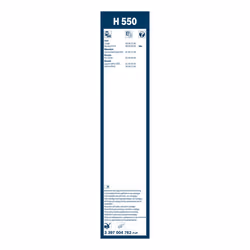 Balai d'essuie-glace BOSCH 3 397 004 762, Twin H550, 550mm, Arrière, 1 pièce - Vue supplémentaire 6