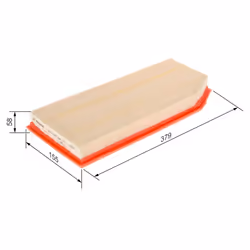 Filtre à air BOSCH 1 457 433 065 - Vue supplémentaire 7