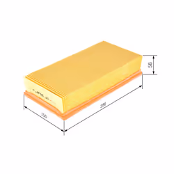 Filtre à air BOSCH 1 457 433 067 - Vue supplémentaire 7