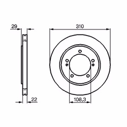 Disque de frein BOSCH 0 986 478 839 avant, ventilé, 1 pièce - Vue supplémentaire 7