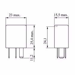 Relais BOSCH 0 986 332 021 - Vue supplémentaire 5