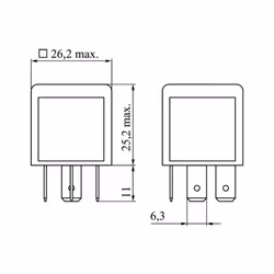 Relais BOSCH 0 986 332 071 - Vue supplémentaire 5