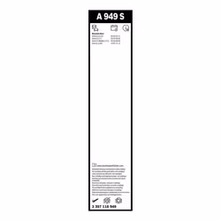 Balai d'essuie-glace BOSCH 3 397 118 949, Aerotwin A949S, 650mm, Avant, 2 pièce - Vue supplémentaire 7