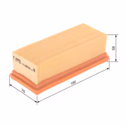 Filtre à air BOSCH 1 457 433 078 - Vue supplémentaire 6