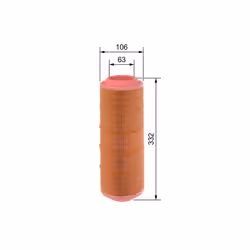 Filtre à air BOSCH 1 457 433 069 - Vue supplémentaire 7