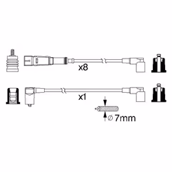Faisceau d'allumage BOSCH 0 986 356 330 - Vue supplémentaire 5