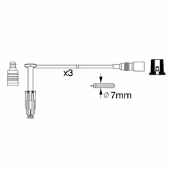 Faisceau d'allumage BOSCH 0 986 356 329 - Vue supplémentaire 6