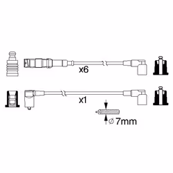 Faisceau d'allumage BOSCH 0 986 356 332 - Vue supplémentaire 6