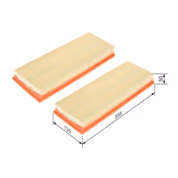 Filtre à air BOSCH 1 457 433 071 - Vue supplémentaire 7
