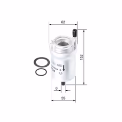 Filtre à carburant BOSCH 0 450 905 925 - Vue supplémentaire 7