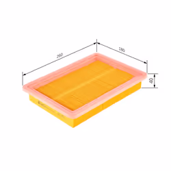 Filtre à air BOSCH 1 457 433 073 - Vue supplémentaire 7