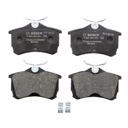 Jeu de plaquettes de frein BOSCH 0 986 424 661, arrière