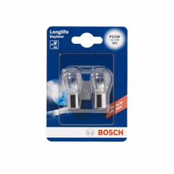 Ampoule secondaire BOSCH P21W Longlife Daytime 12V/21W, 2 pièce