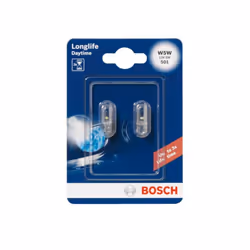 Ampoule secondaire BOSCH W5W Longlife Daytime 12V/5W, 2 pièce