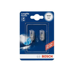 Ampoule secondaire BOSCH W5W Longlife Daytime 12V/5W, 2 pièce
