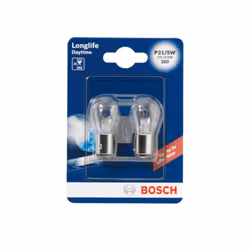 Ampoule secondaire BOSCH P21/5W Longlife Daytime 12V/5/21W, 2 pièce
