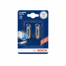 Ampoule secondaire BOSCH C5W Longlife Daytime 12V/5W, 2 pièce